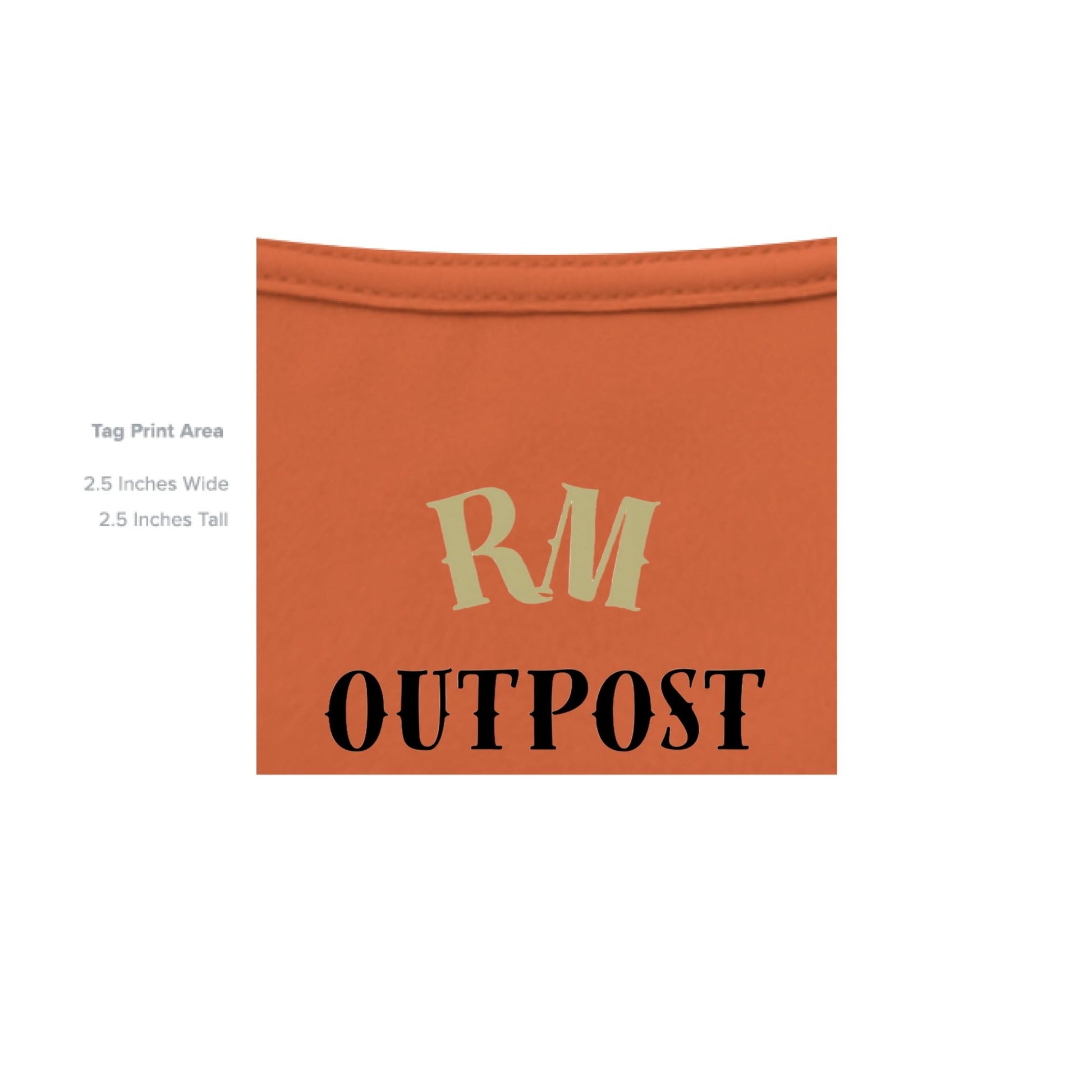 Soul Hunter – Grim Reaper Glow Tee | Gothic Streetwear by RM Outpost – ORANGE T-Shirt for Apparel (21 view)
