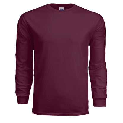 Soul Hunter – Grim Reaper Glow Tee | Gothic Streetwear by RM Outpost – MAROON T-Shirt for Apparel (29 view)
