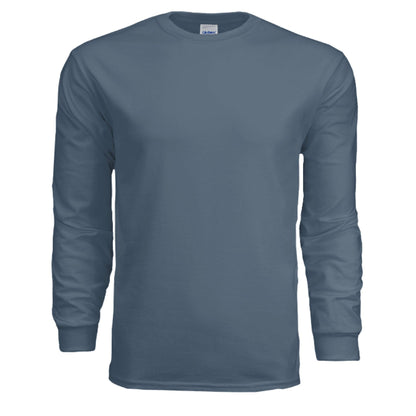 Soul Hunter – Grim Reaper Glow Tee | Gothic Streetwear by RM Outpost – INDIGO BLUE T-Shirt for Apparel (32 view)