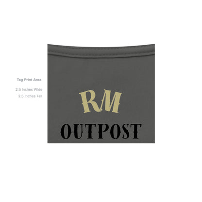 Soul Hunter – Grim Reaper Glow Tee | Gothic Streetwear by RM Outpost – CHARCOAL T-Shirt for Apparel (18 view)