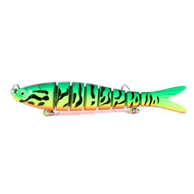 Multi Jointed Fishing Lure – Realistic Soft Bait for Bass & – JM035 4 Fishing Gear by SbrTnHomes