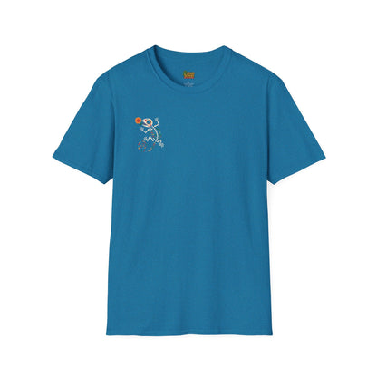 Sugar Skull Lizard Tee – Floral Skeleton Charm with Day of the Dead Vibes | Lizard Designs Shirt – Antique Sapphire T-Shirt for casual wear (41 view)