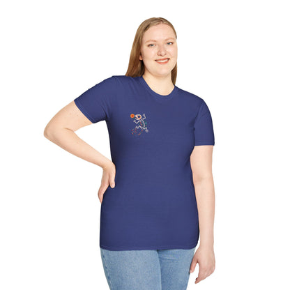 Sugar Skull Lizard Tee – Floral Skeleton Charm with Day of the Dead Vibes | Lizard Designs Shirt – Metro Blue T-Shirt for casual wear (49 view)