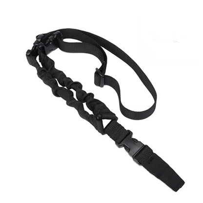 Tactical One - Point Gun Sling – 1000D Nylon Single - Point Bungee Strap | Airsoft, Hunting & Military Gear – Black Tactical Gear for 1000D Nylon (7 view)