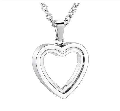 Peach - Heart - Multi - Color - Memorial - Locket | Shop Sbrtn Homes – Silver Jewelry for cherished (10 view)