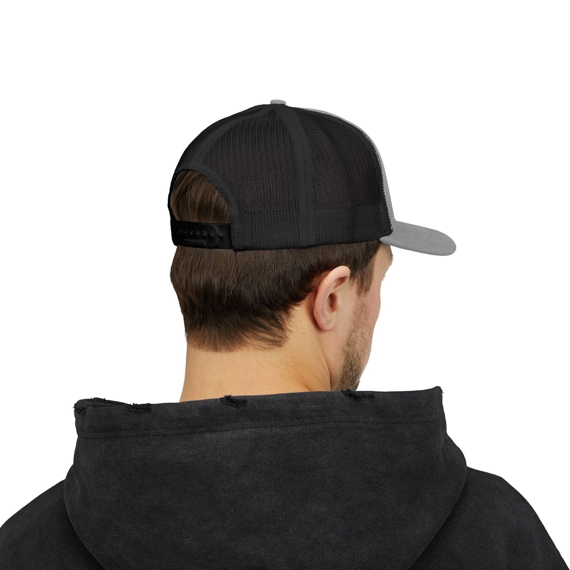 TL;DR: Best Real Estate Agent Ever – Monochrome Trucker Hat – Heather Grey / Black Hats for Casual Headwear (28 view)