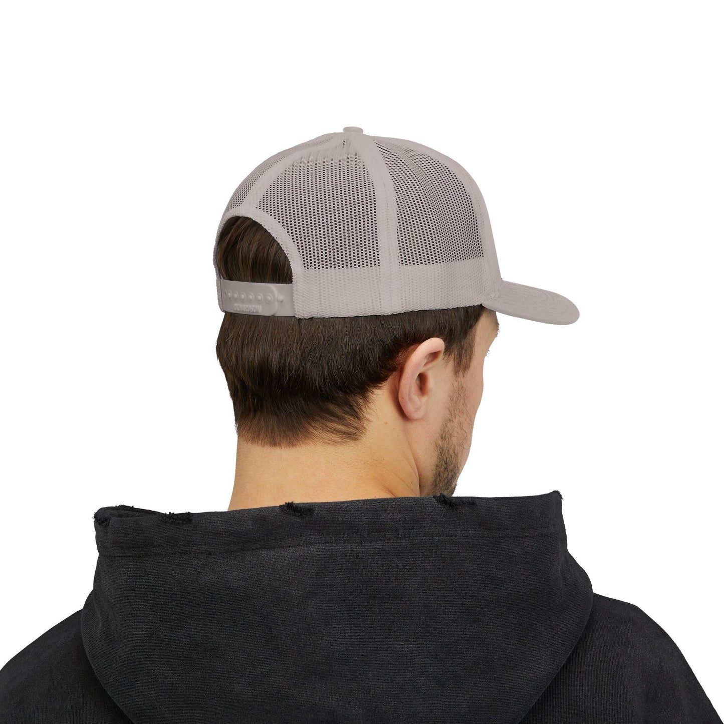 TL;DR: Best Real Estate Agent Ever – Monochrome Trucker Hat – Silver Hats for Casual Headwear (12 view)