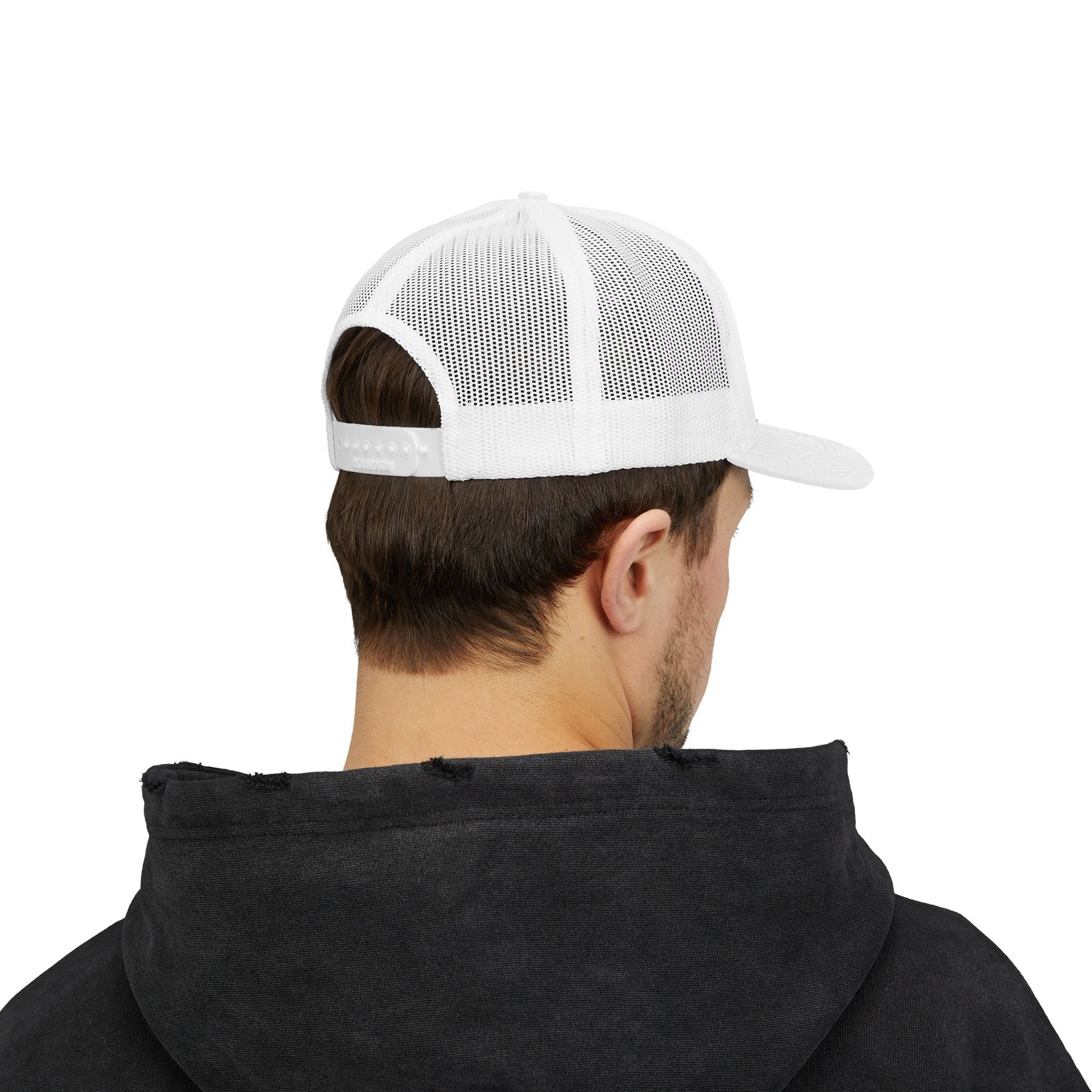 TL;DR: Best Real Estate Agent Ever – Monochrome Trucker Hat – White Hats for Casual Headwear (8 view)