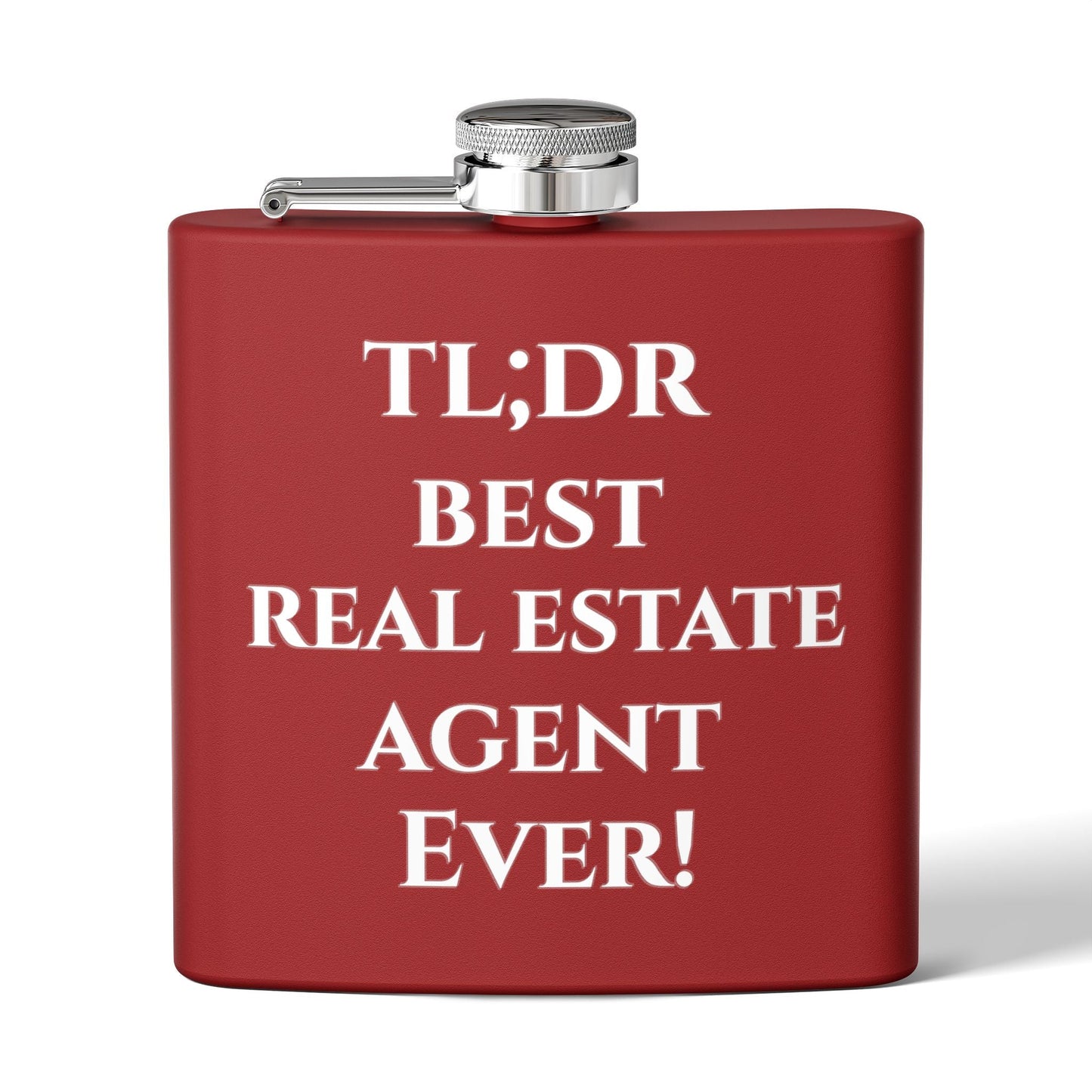 TL;DR Flask – Best Real Estate Agent Ever Edition – 6oz Mug for Birthday Gift Idea (1 view)