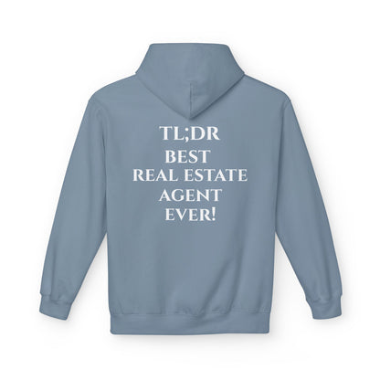 TL;DR Real Estate Agent Hoodie – Humble Brag, Heavy Flex – S Hoodie for casual wear (12 view)