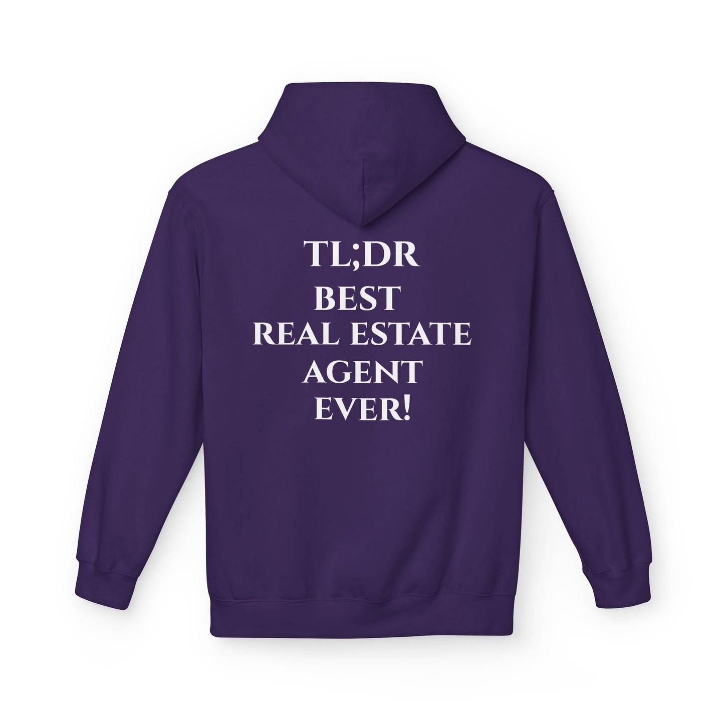 TL;DR Real Estate Agent Hoodie – Humble Brag, Heavy Flex – S Hoodie for casual wear (26 view)