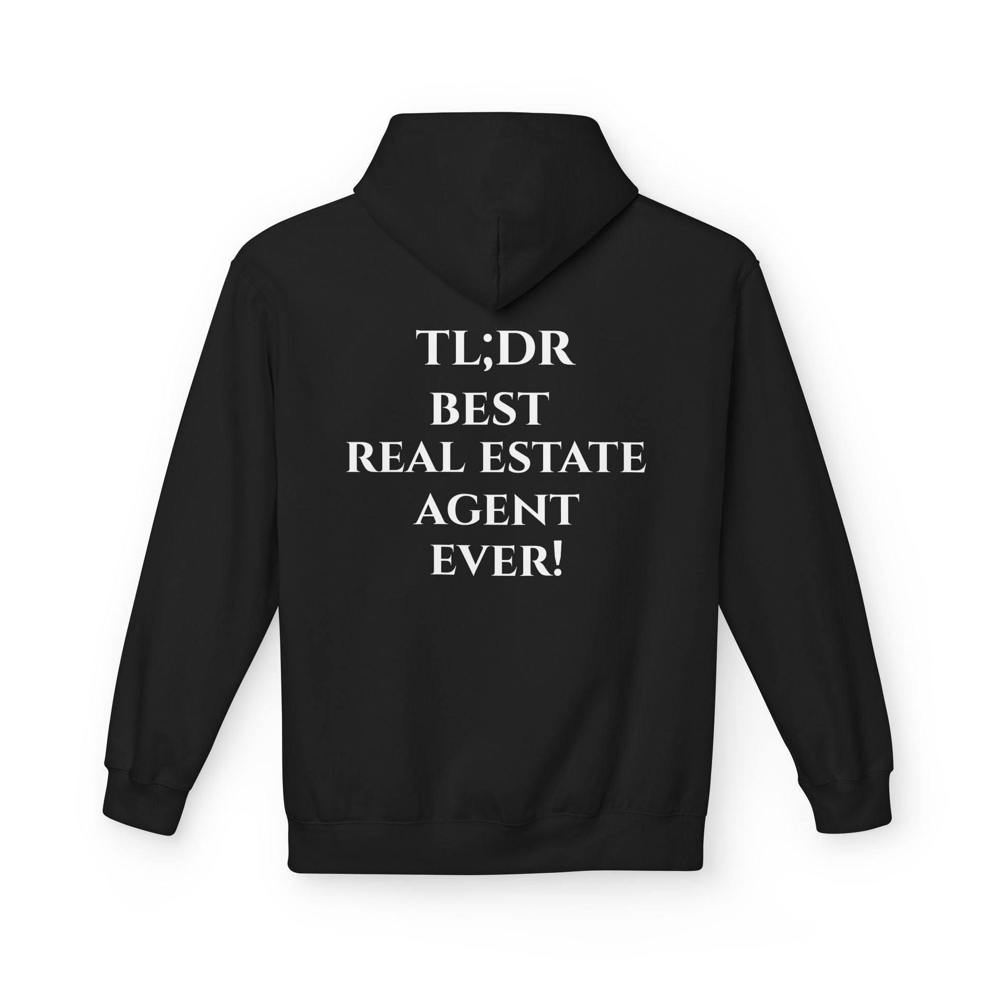 TL;DR Real Estate Agent Hoodie – Humble Brag, Heavy Flex – S Hoodie for casual wear (1 view)
