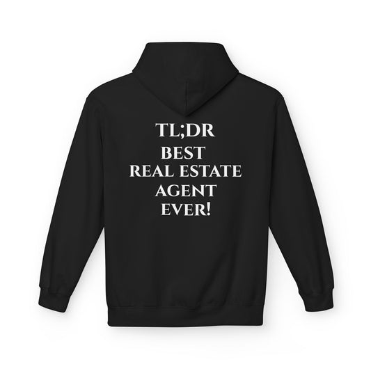 TL;DR Real Estate Agent Hoodie – Humble Brag, Heavy Flex – S Hoodie for casual wear (1 view)
