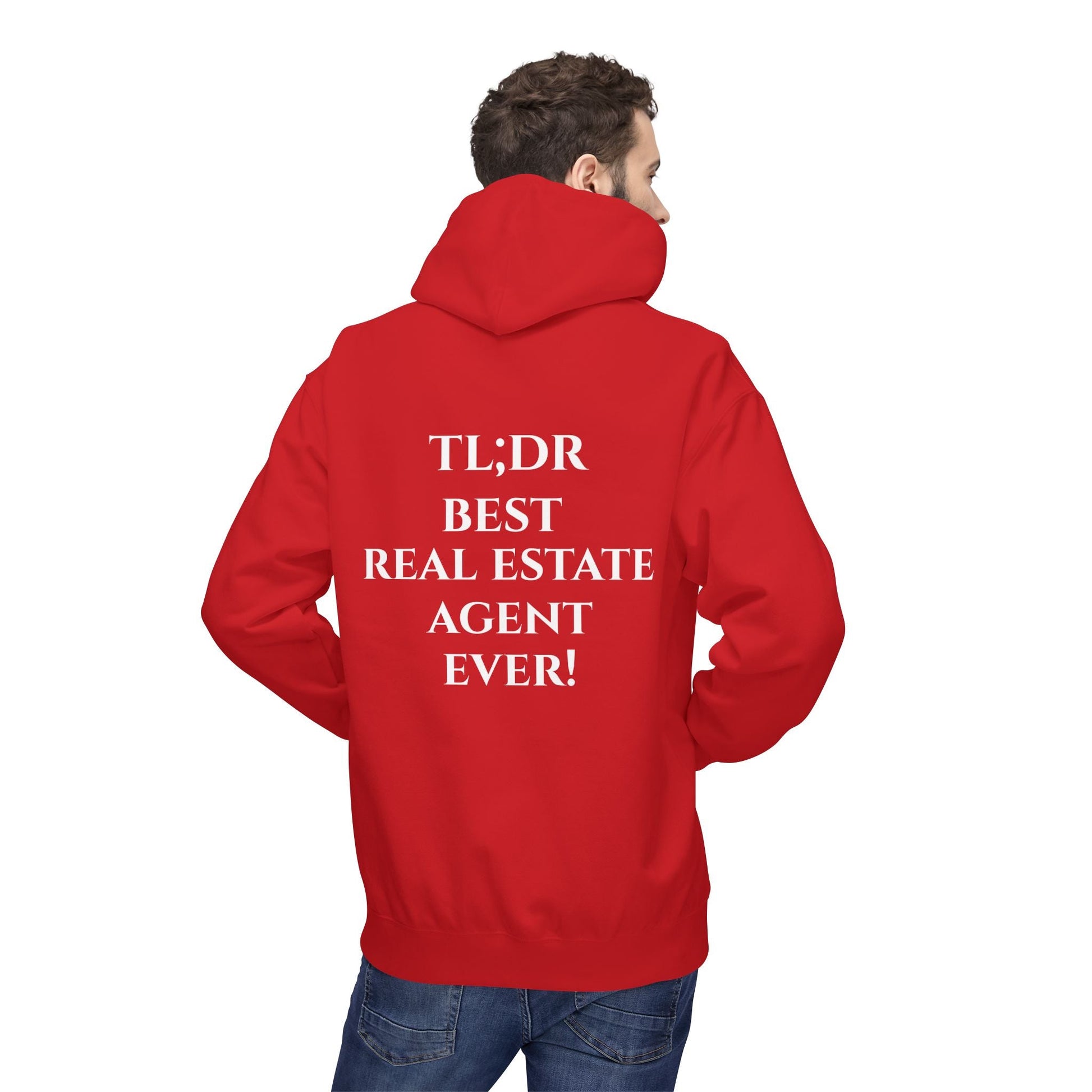 TL;DR Real Estate Agent Hoodie – Humble Brag, Heavy Flex – S Hoodie for casual wear (39 view)
