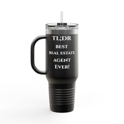 TL;DR Travel Tumbler – For the Caffeinated Closers – 40oz Mug for 40oz Travel Mug (5 view)