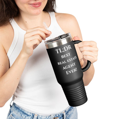 TL;DR Travel Tumbler – For the Caffeinated Closers – 40oz Mug for 40oz Travel Mug (6 view)