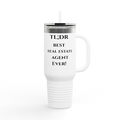 TL;DR Travel Tumbler – For the Caffeinated Closers – 40oz Mug for 40oz Travel Mug (7 view)