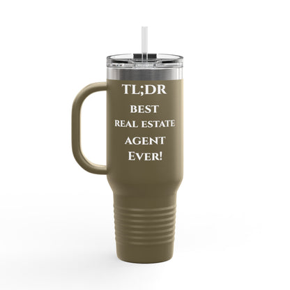 TL;DR Travel Tumbler – For the Caffeinated Closers – 40oz Mug for 40oz Travel Mug (14 view)