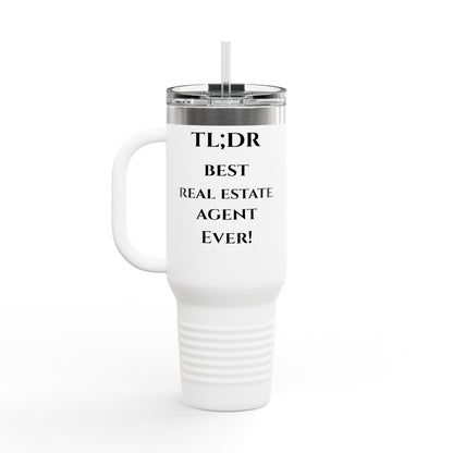 TL;DR Travel Tumbler – For the Caffeinated Closers – 40oz Mug for 40oz Travel Mug (8 view)