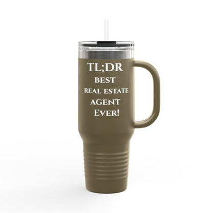 TL;DR Travel Tumbler – For the Caffeinated Closers – 40oz Mug for 40oz Travel Mug (13 view)