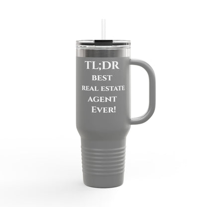 TL;DR Travel Tumbler – For the Caffeinated Closers – 40oz Mug for 40oz Travel Mug (16 view)