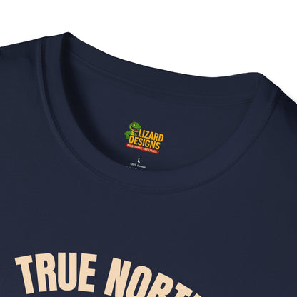True North Lizard Strong Shirt – Canada Edition Chaos Tee | Funny Moose & Hockey Graphic – Navy T-Shirt for Adventure Vibes Tee (28 view)