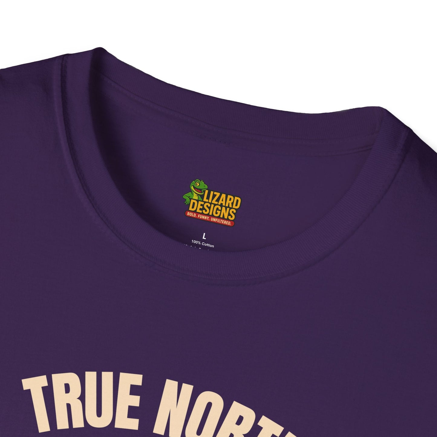 True North Lizard Strong Shirt – Canada Edition Chaos Tee | Funny Moose & Hockey Graphic – Navy T-Shirt for Adventure Vibes Tee (31 view)
