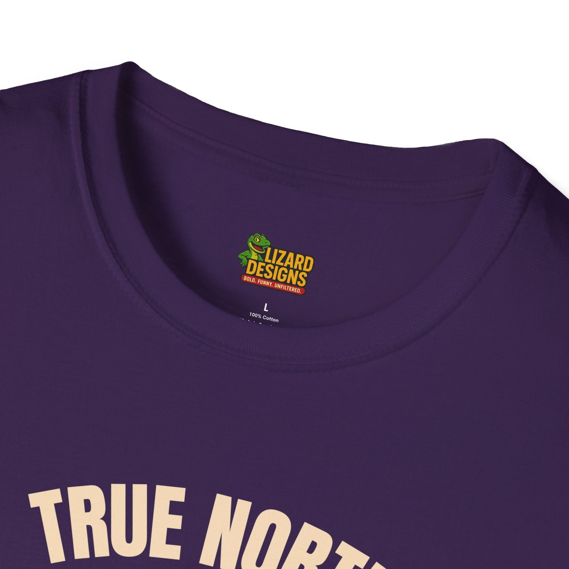 True North Lizard Strong Shirt – Canada Edition Chaos Tee | Funny Moose & Hockey Graphic – Navy T-Shirt for Adventure Vibes Tee (31 view)