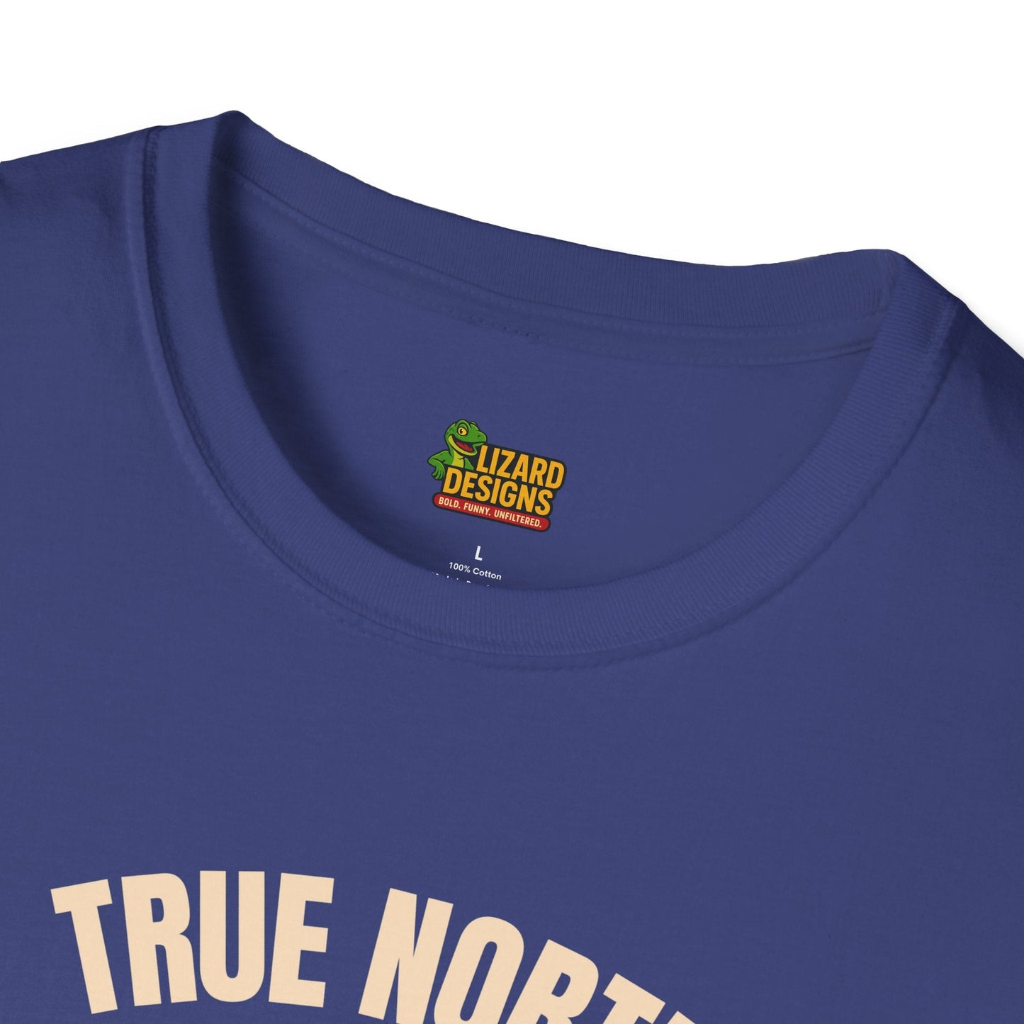 True North Lizard Strong Shirt – Canada Edition Chaos Tee | Funny Moose & Hockey Graphic – Metro Blue T-Shirt for Adventure Vibes Tee (24 view)