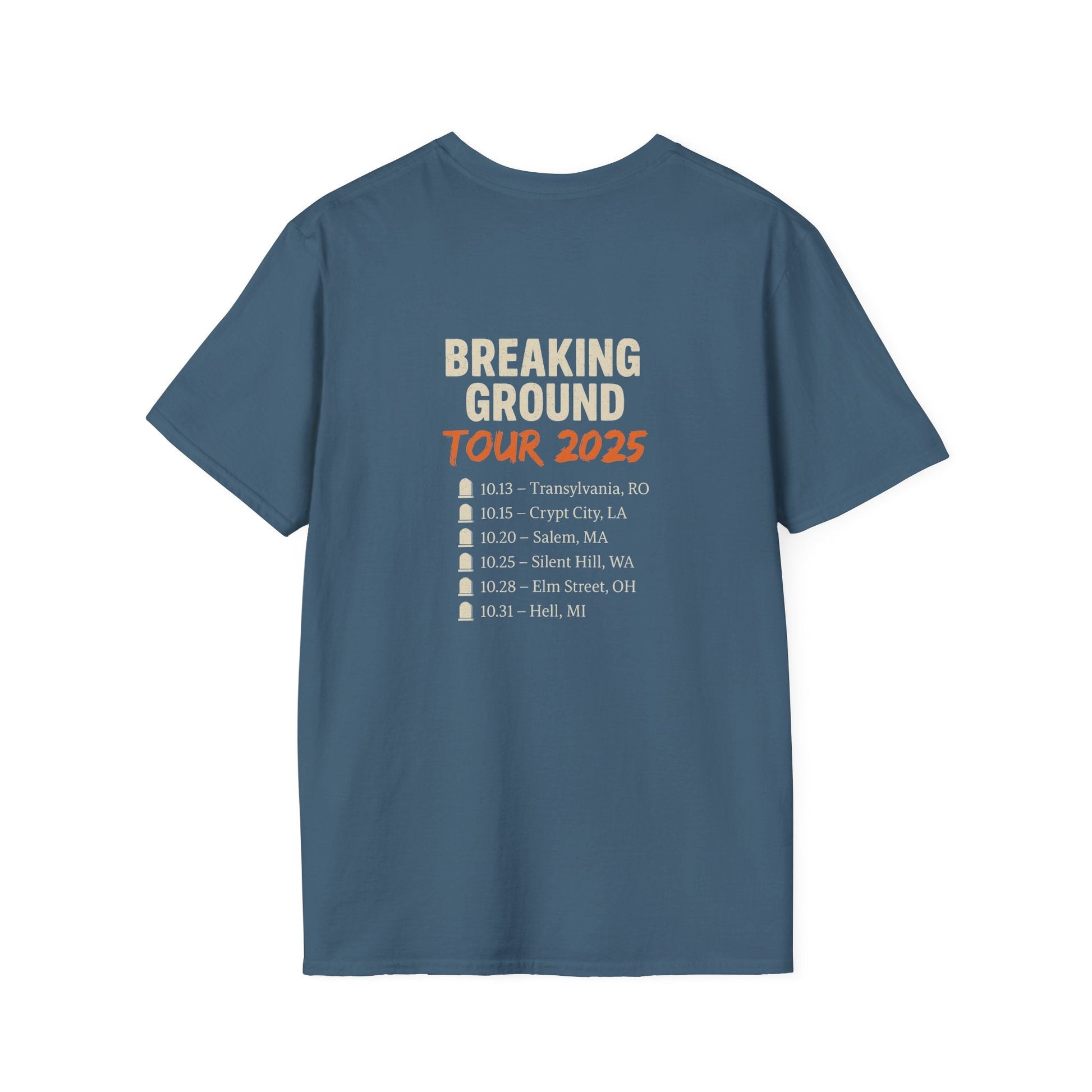 Undead Heads Tour T-Shirt – Vintage Zombie Band Tee for Rock Fans & Halloween Rebels | Lizard Designs – S T-Shirt for Concert Gift (23 view)