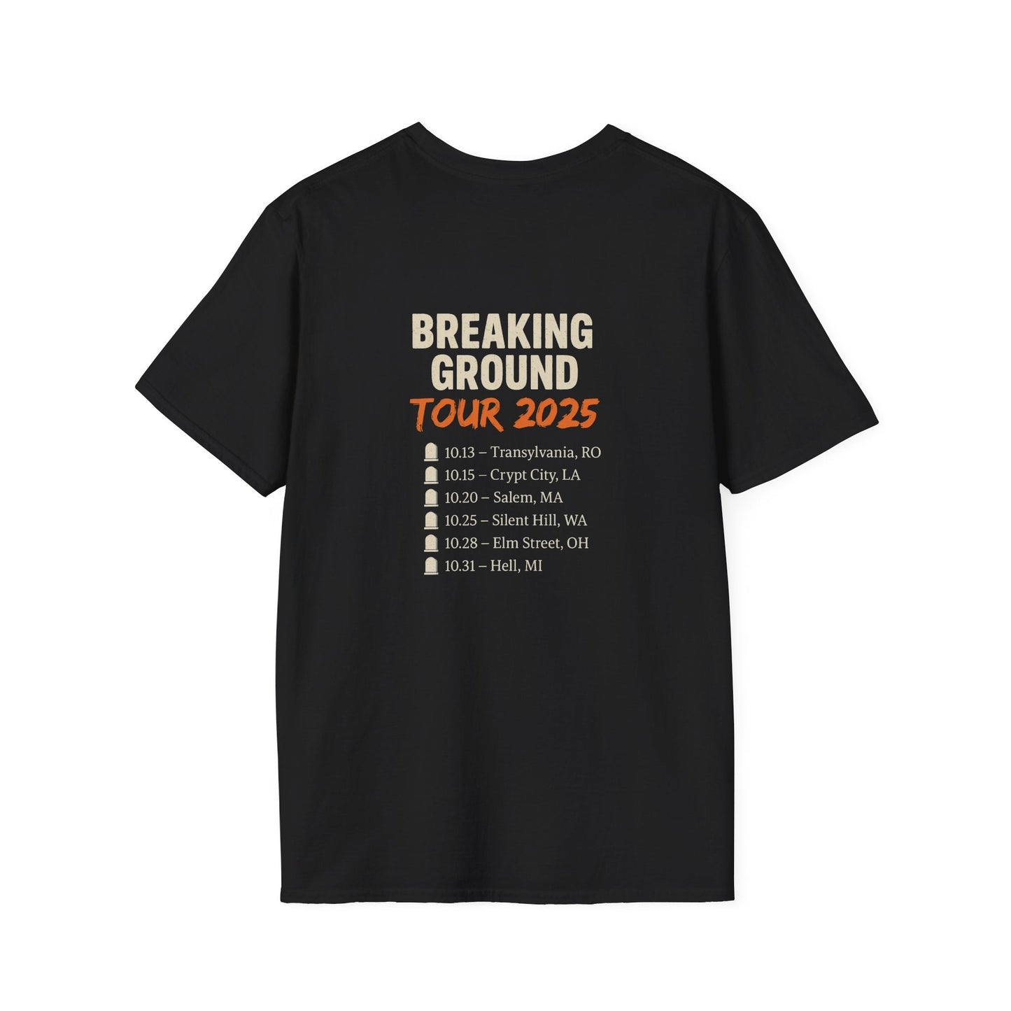 Undead Heads Tour T-Shirt – Vintage Zombie Band Tee for Rock Fans & Halloween Rebels | Lizard Designs – S T-Shirt for Concert Gift (14 view)