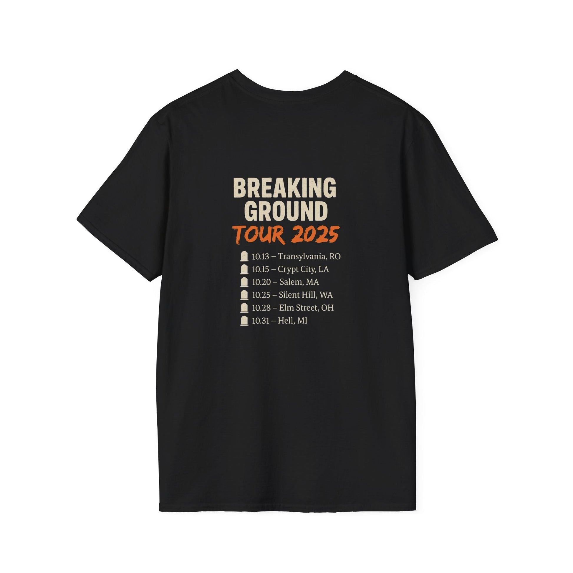 Undead Heads Tour T-Shirt – Vintage Zombie Band Tee for Rock Fans & Halloween Rebels | Lizard Designs – S T-Shirt for Concert Gift (14 view)