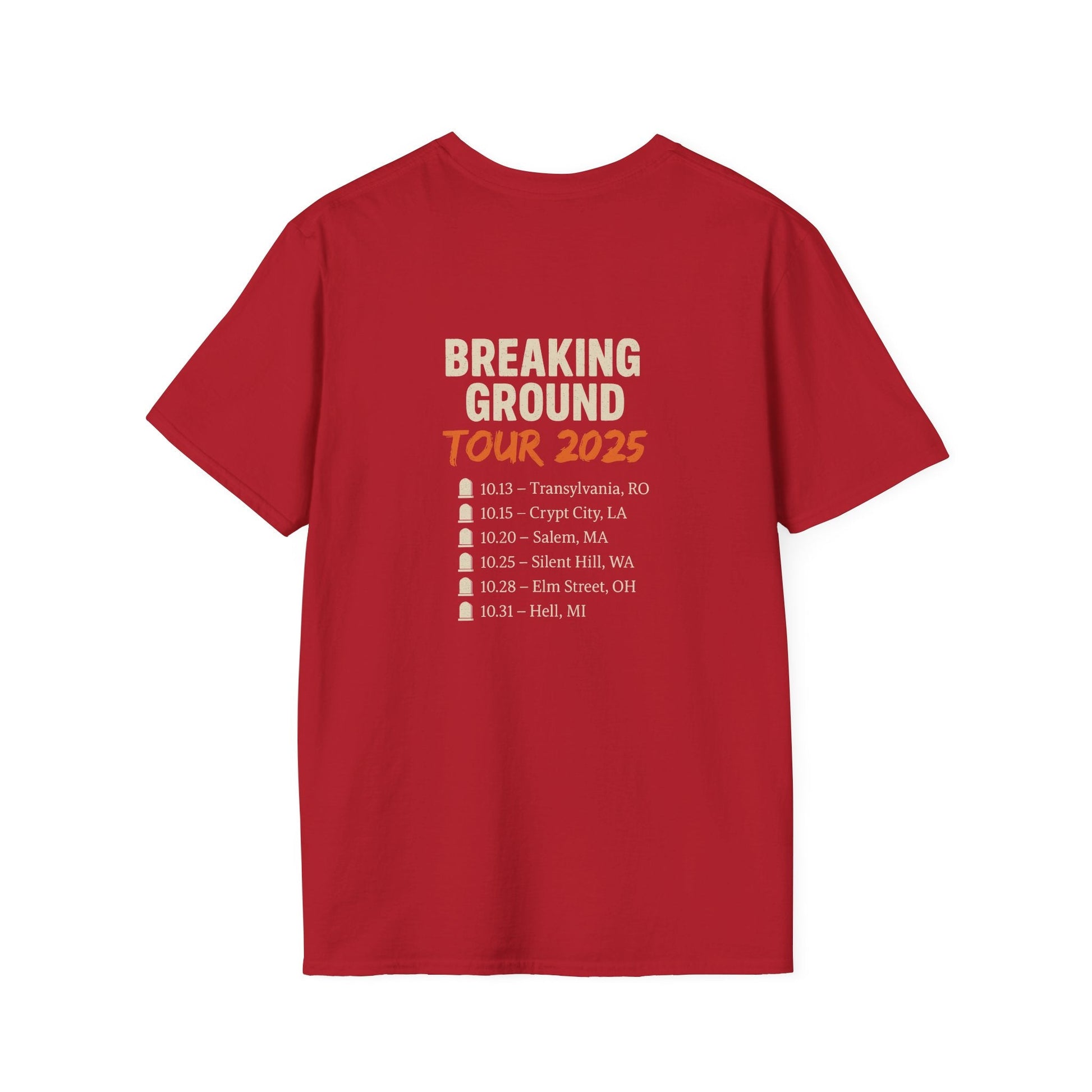 Undead Heads Tour T-Shirt – Vintage Zombie Band Tee for Rock Fans & Halloween Rebels | Lizard Designs – S T-Shirt for Concert Gift (47 view)