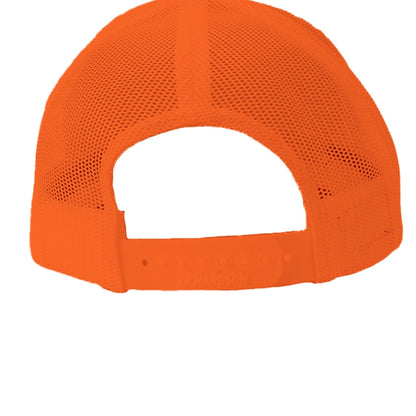 UNSUB.EXE Hat – Retro Floppy Disk Humor | RM Outpost – Navy/ Orange Hats for Apparel (6 view)