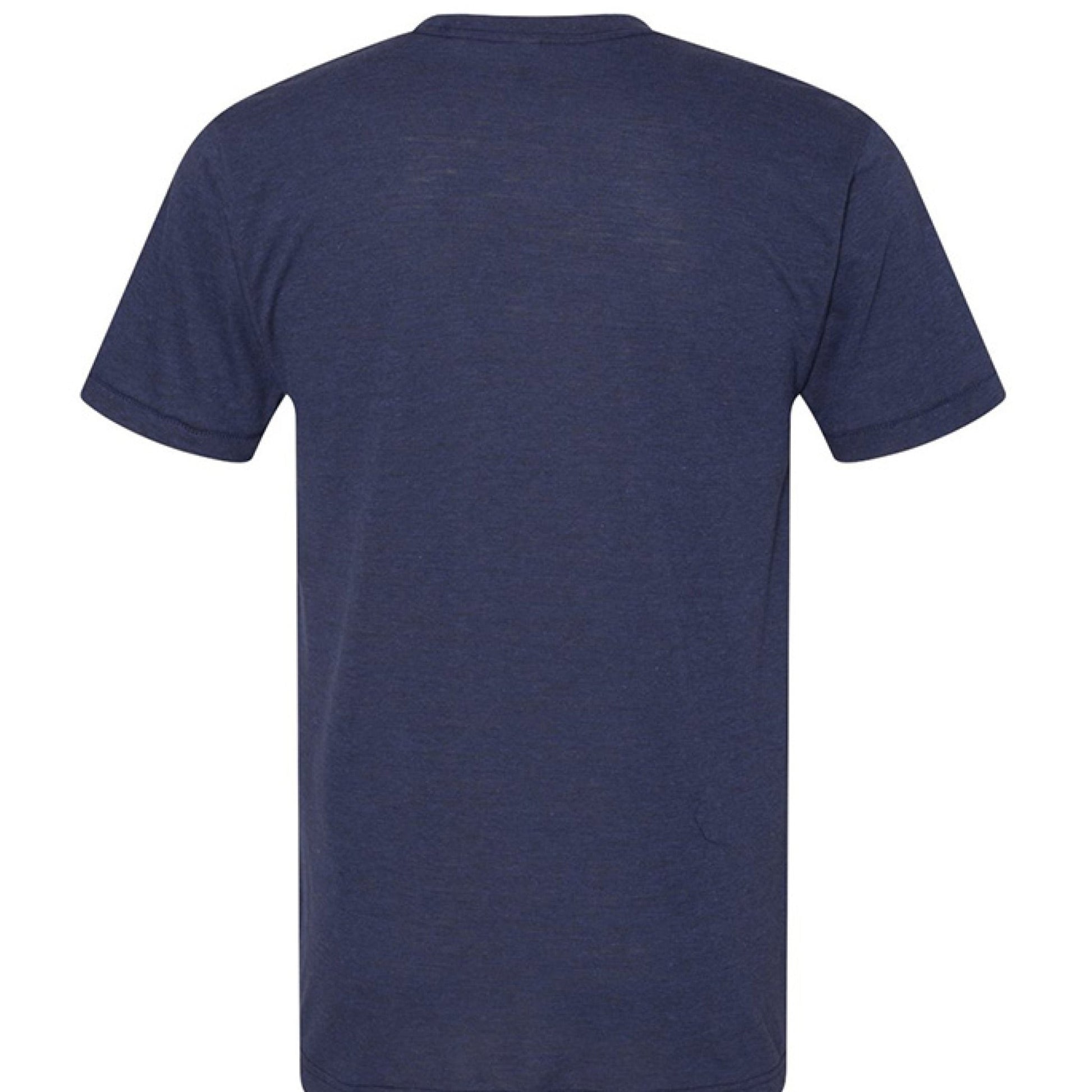 UNSUBSCRIBE Tee – Delete the Drama | Retro Terminal Humor Shirt – TRI INDIGO T-Shirt for Apparel (2 view)