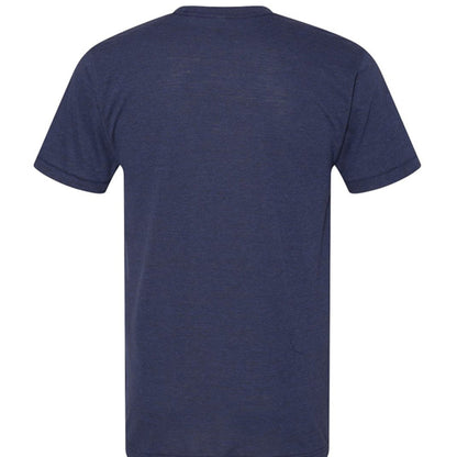 UNSUBSCRIBE Tee – Delete the Drama | Retro Terminal Humor Shirt – TRI INDIGO T-Shirt for Apparel (2 view)