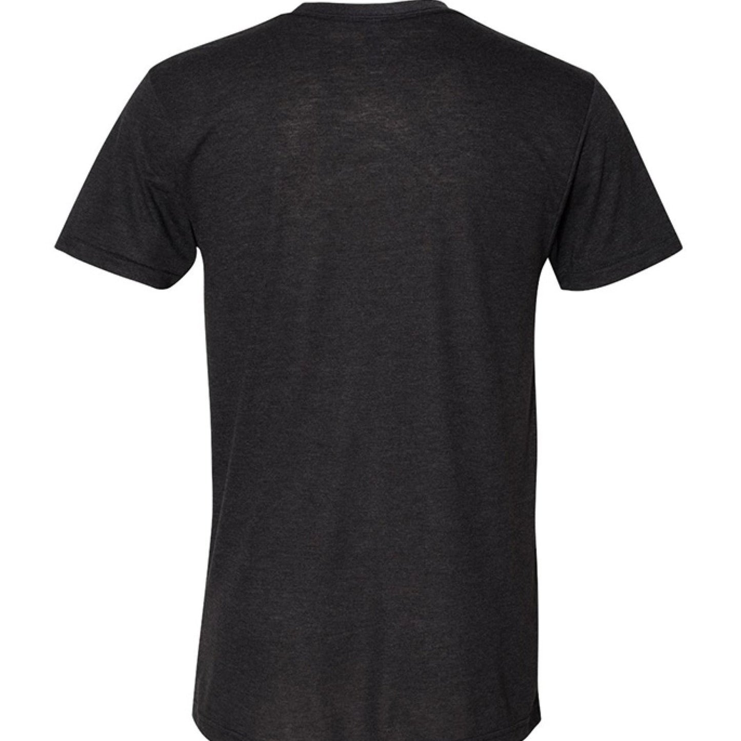 UNSUBSCRIBE Tee – Delete the Drama | Retro Terminal Humor Shirt – TRI BLACK T-Shirt for Apparel (4 view)