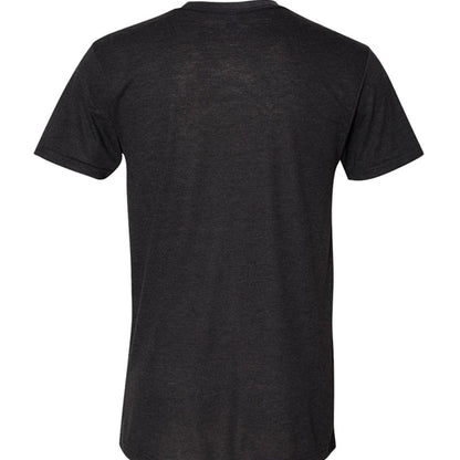 UNSUBSCRIBE Tee – Delete the Drama | Retro Terminal Humor Shirt – TRI BLACK T-Shirt for Apparel (4 view)