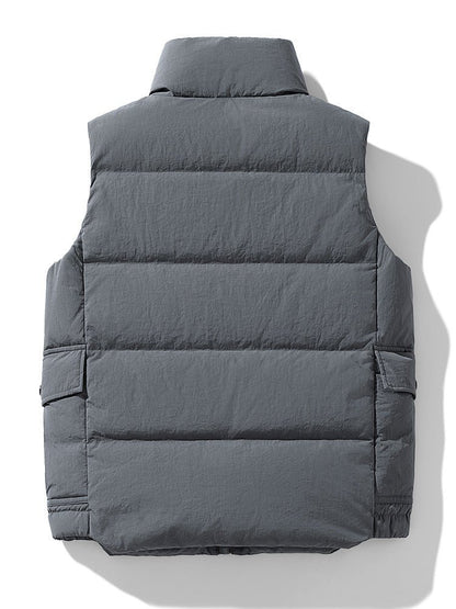 Vest – Warm, Lightweight Insulation for Winter | Outerwear – Black Coats & Jackets for ExtendedShip (6 view)