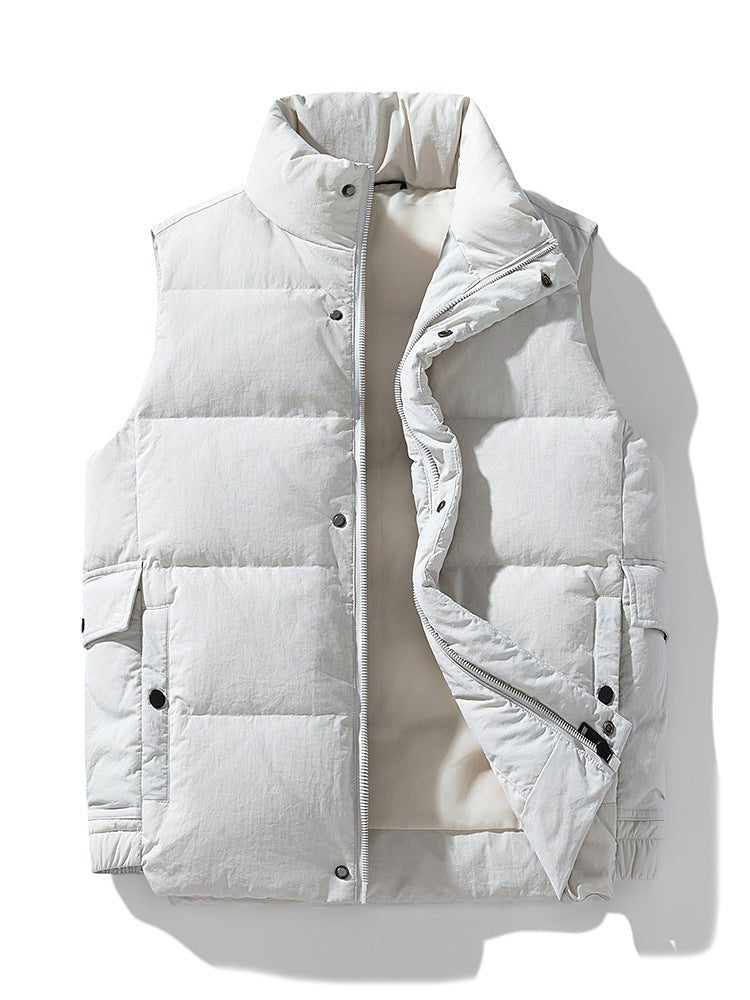 Vest – Warm, Lightweight Insulation for Winter | Outerwear – Black Coats & Jackets for ExtendedShip (4 view)