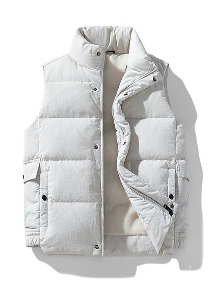 Vest – Warm, Lightweight Insulation for Winter | Outerwear – Black Coats & Jackets for ExtendedShip (4 view)