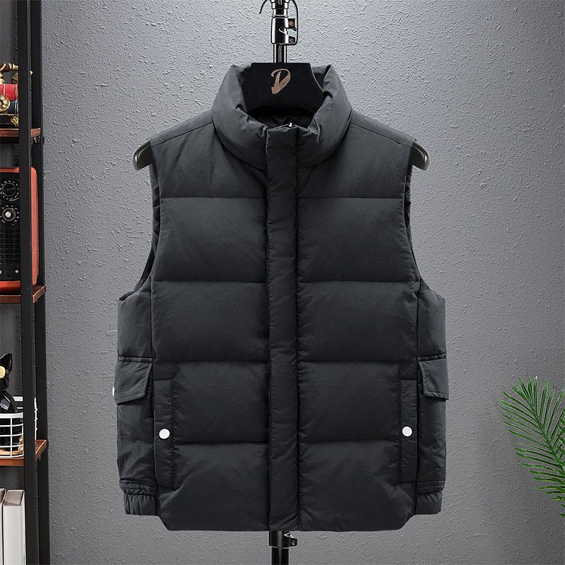 Vest – Warm, Lightweight Insulation for Winter | Outerwear – Black Coats & Jackets for ExtendedShip (7 view)
