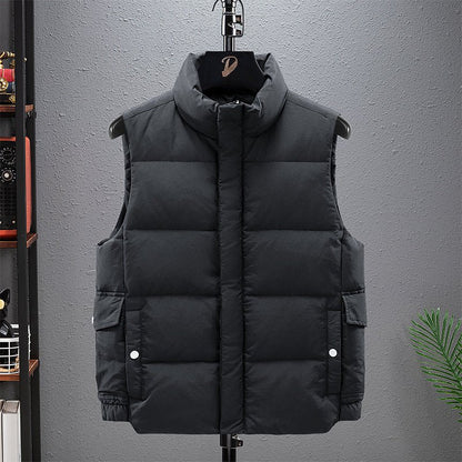 Vest – Warm, Lightweight Insulation for Winter | Outerwear – Black Coats & Jackets for ExtendedShip (7 view)