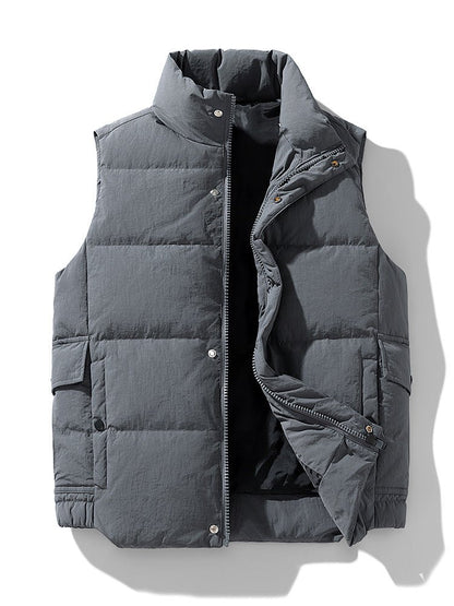 Vest – Warm, Lightweight Insulation for Winter | Outerwear – Black Coats & Jackets for ExtendedShip (2 view)