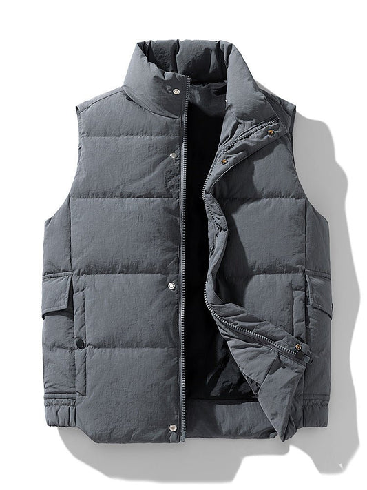 Vest – Warm, Lightweight Insulation for Winter | Outerwear – Black Coats & Jackets for ExtendedShip (2 view)