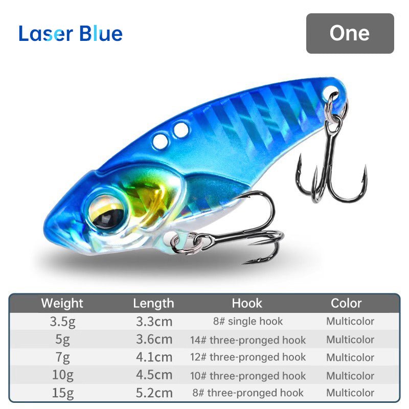 VIB Fishing Lure – 3.5g–15g Rattling Iron Jig | Long - Cast Hard Lure for Bass, Trout & Predatory Fish – 06 Fishing Gear for ExtendedShip (7 view)