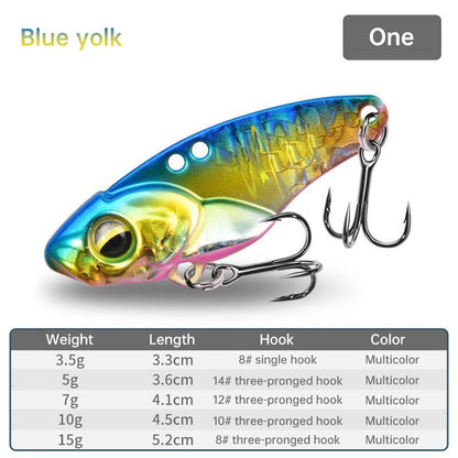 VIB Fishing Lure – 3.5g–15g Rattling Iron Jig | Long - Cast Hard Lure for Bass, Trout & Predatory Fish – 09 Fishing Gear for ExtendedShip (4 view)