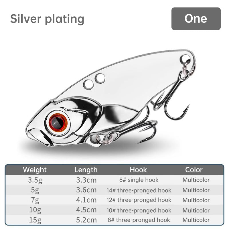 VIB Fishing Lure – 3.5g–15g Rattling Iron Jig | Long - Cast Hard Lure for Bass, Trout & Predatory Fish – 02 Fishing Gear for ExtendedShip (11 view)