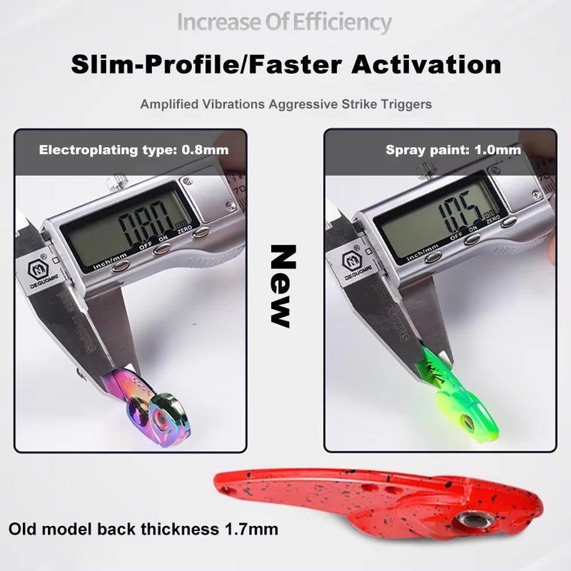 VIB Fishing Lure – 3.5g–15g Rattling Iron Jig | Long - Cast Hard Lure for Bass, Trout & Predatory Fish – 01 Fishing Gear for ExtendedShip (18 view)