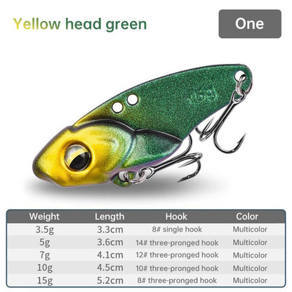 VIB Fishing Lure – 3.5g–15g Rattling Iron Jig | Long - Cast Hard Lure for Bass, Trout & Predatory Fish – 08 Fishing Gear for ExtendedShip (5 view)